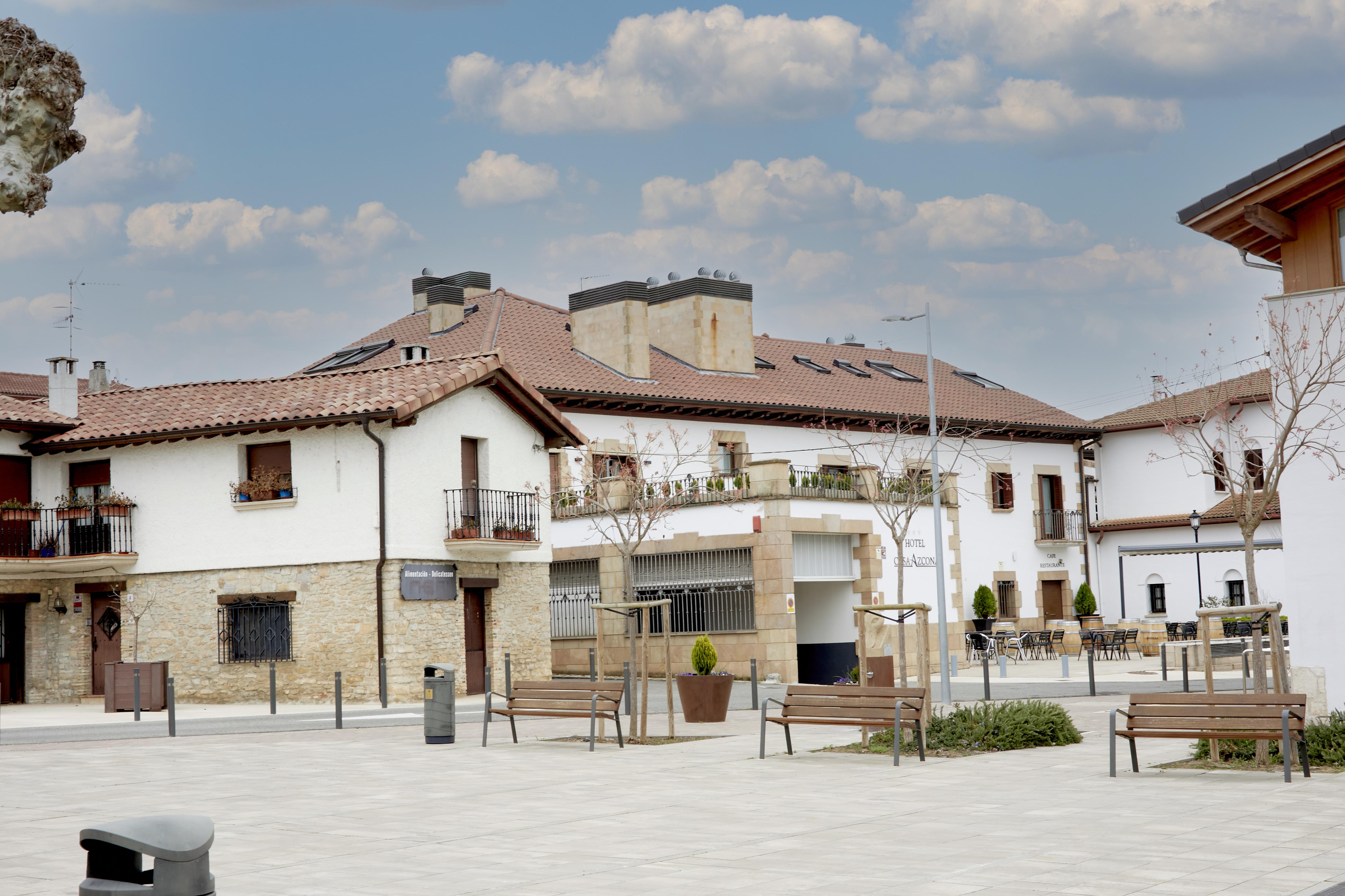 Hotel Casa Azcona Zizur Mayor Exterior foto